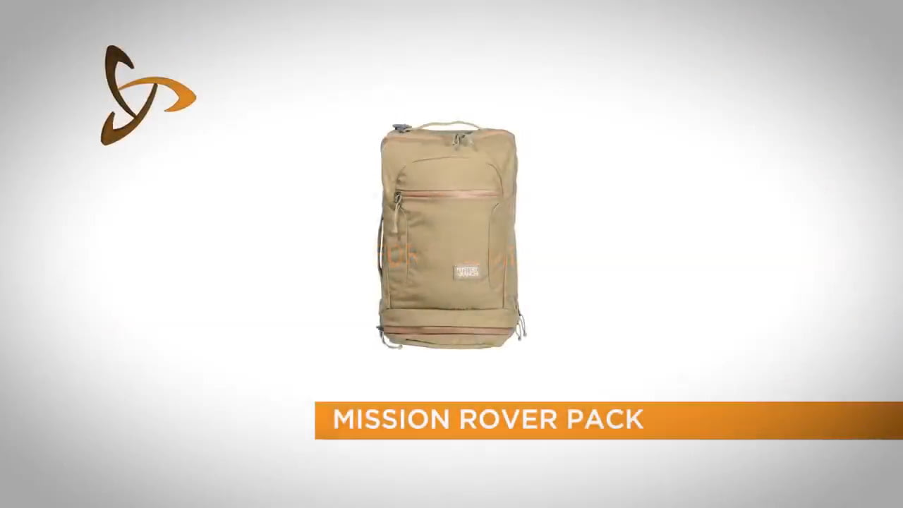 opplanet mystery ranch mission rover 35 4l convertible travel backpack video
