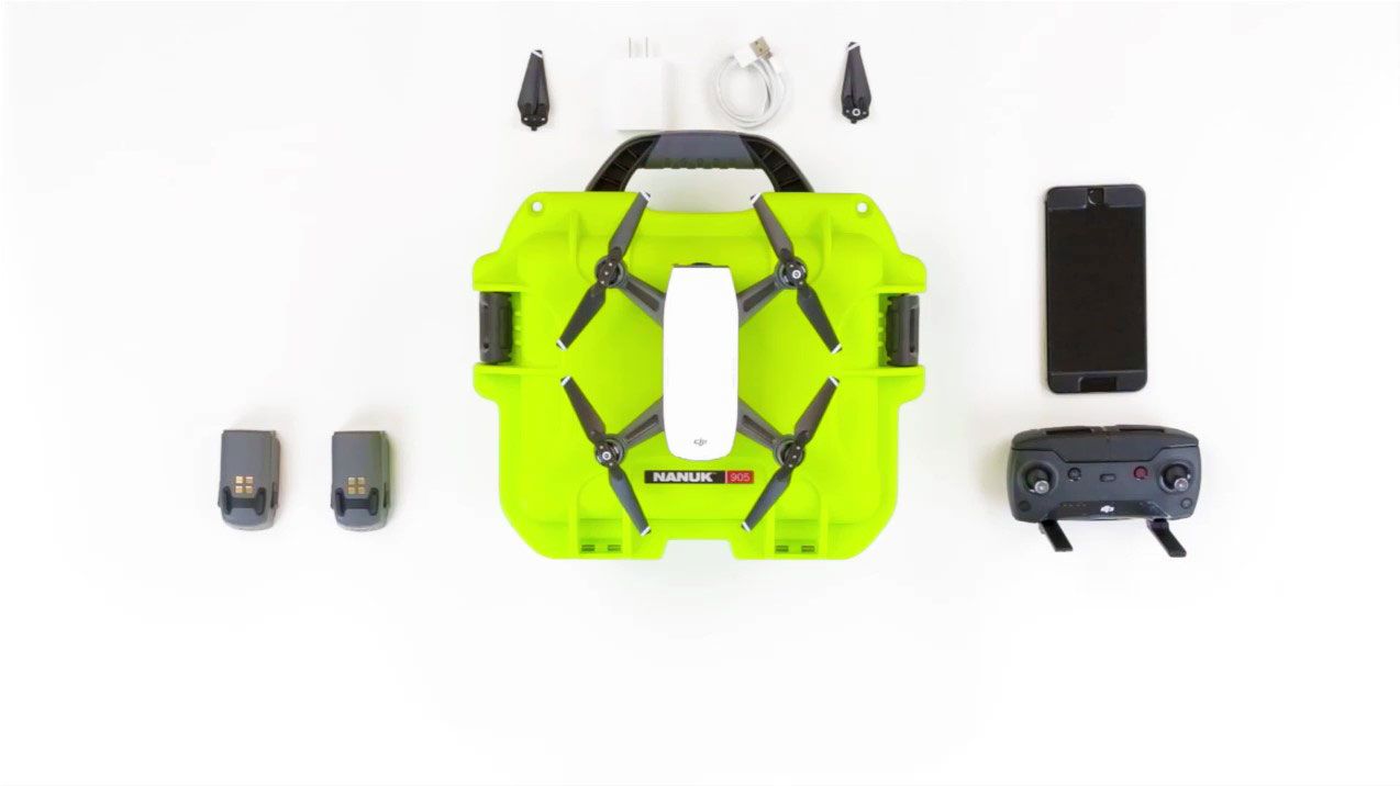 opplanet nanuk 905 dji spark overview video