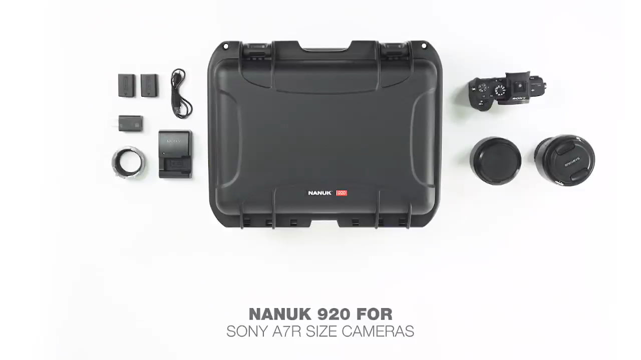 opplanet nanuk 920 sony a7r style camera video