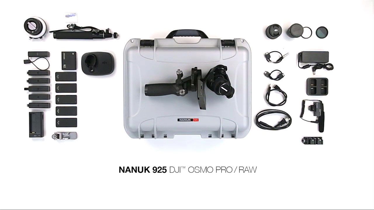 opplanet nanuk 925 osmo pro raw overview video