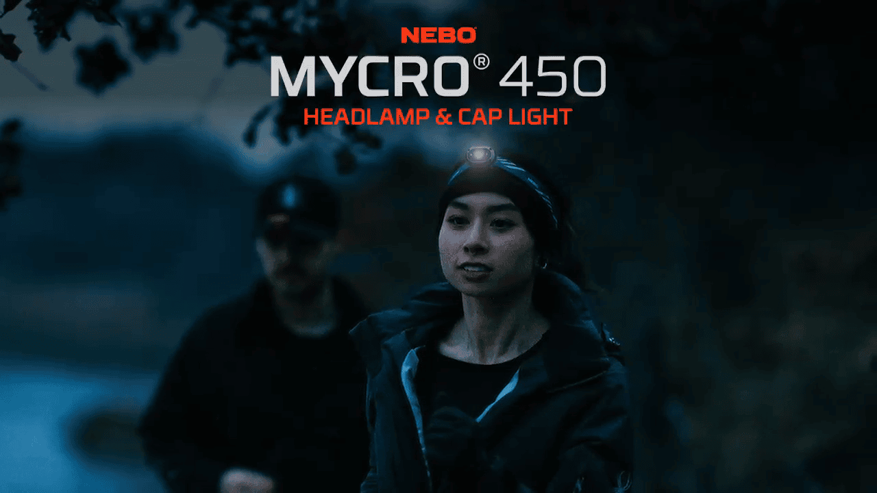 opplanet nebo mycro 450 lumen led headlamp blue neb hlp 0025 video