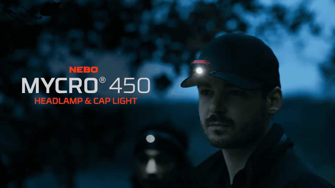 opplanet nebo mycro 450 lumen led headlamp red neb hlp 0026 video