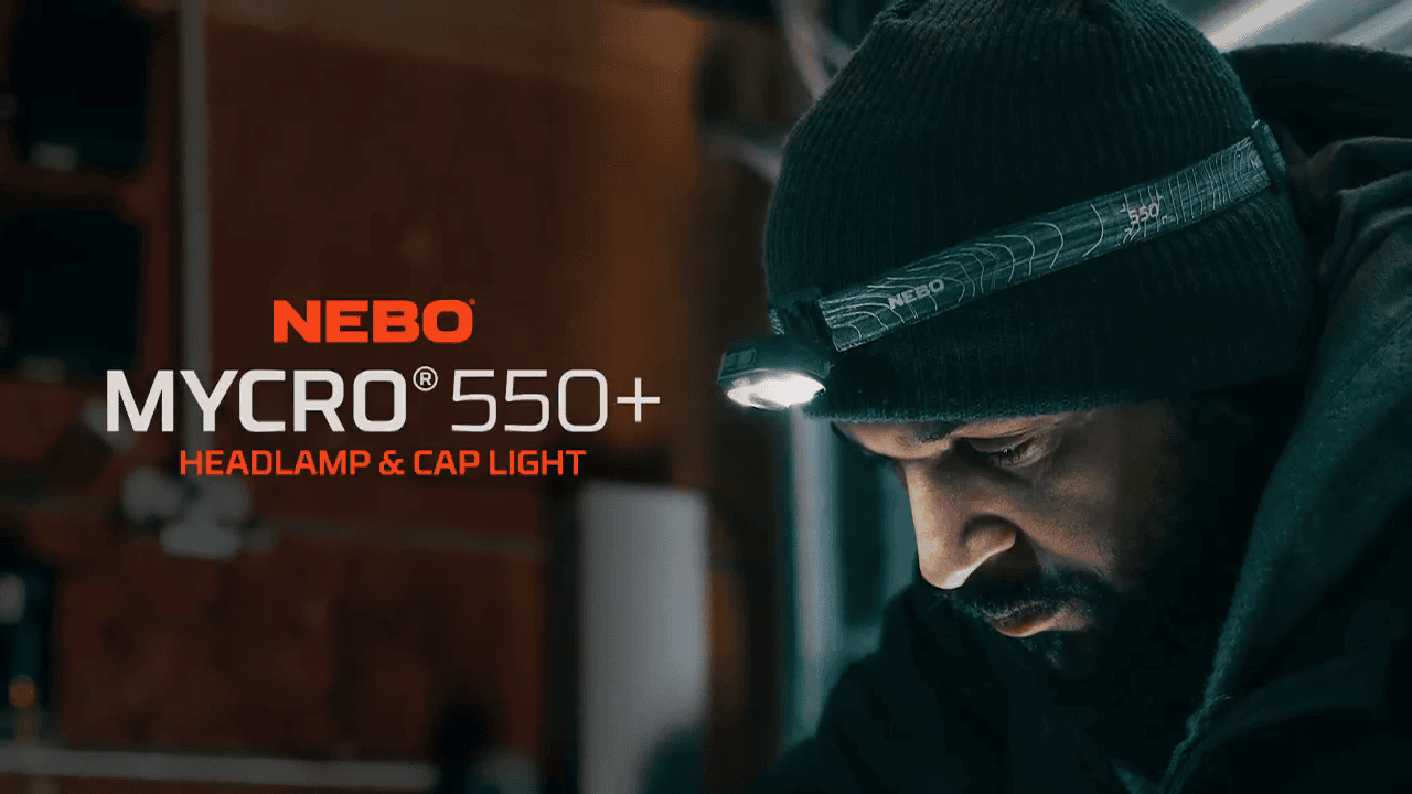 opplanet nebo mycro 550 lumen led headlamp gray neb hlp 0024 video