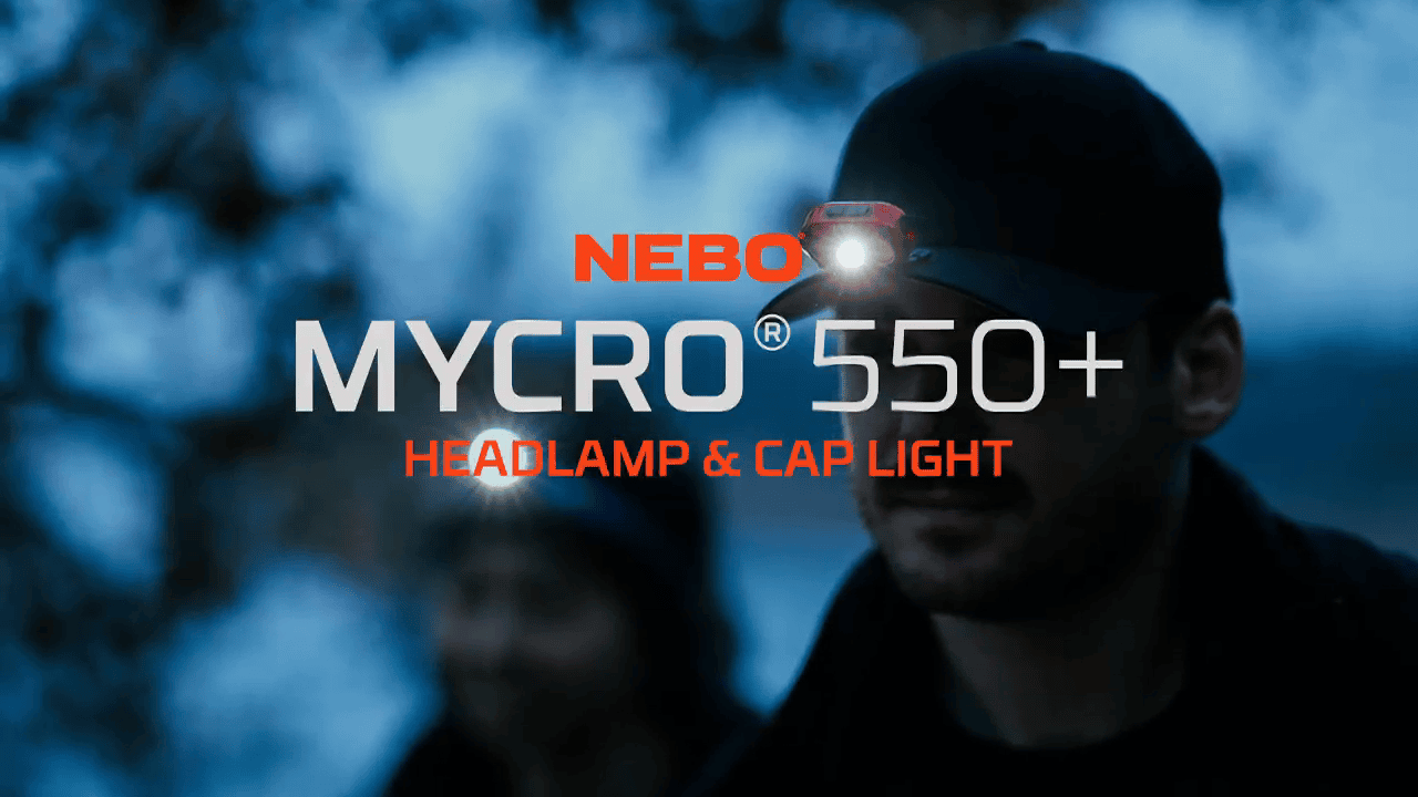 opplanet nebo mycro 550 lumen led headlamp red neb hlp 0027 video