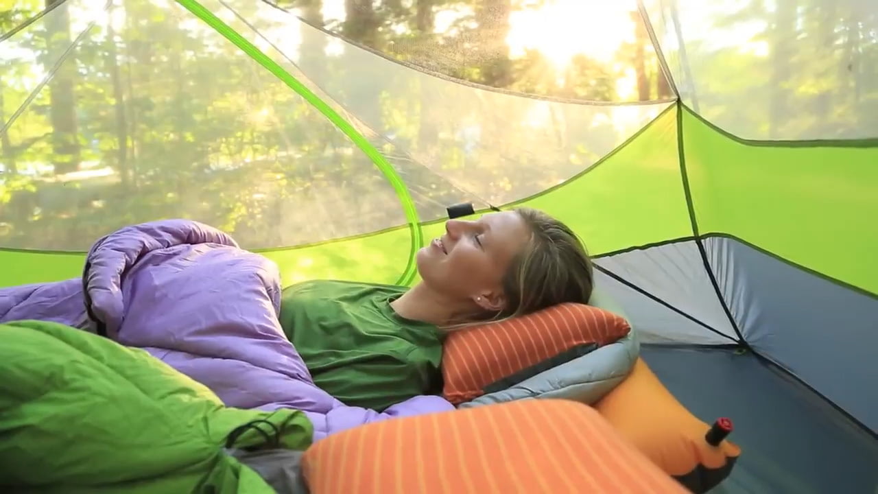 opplanet nemo fillo camping and backpacking pillow video