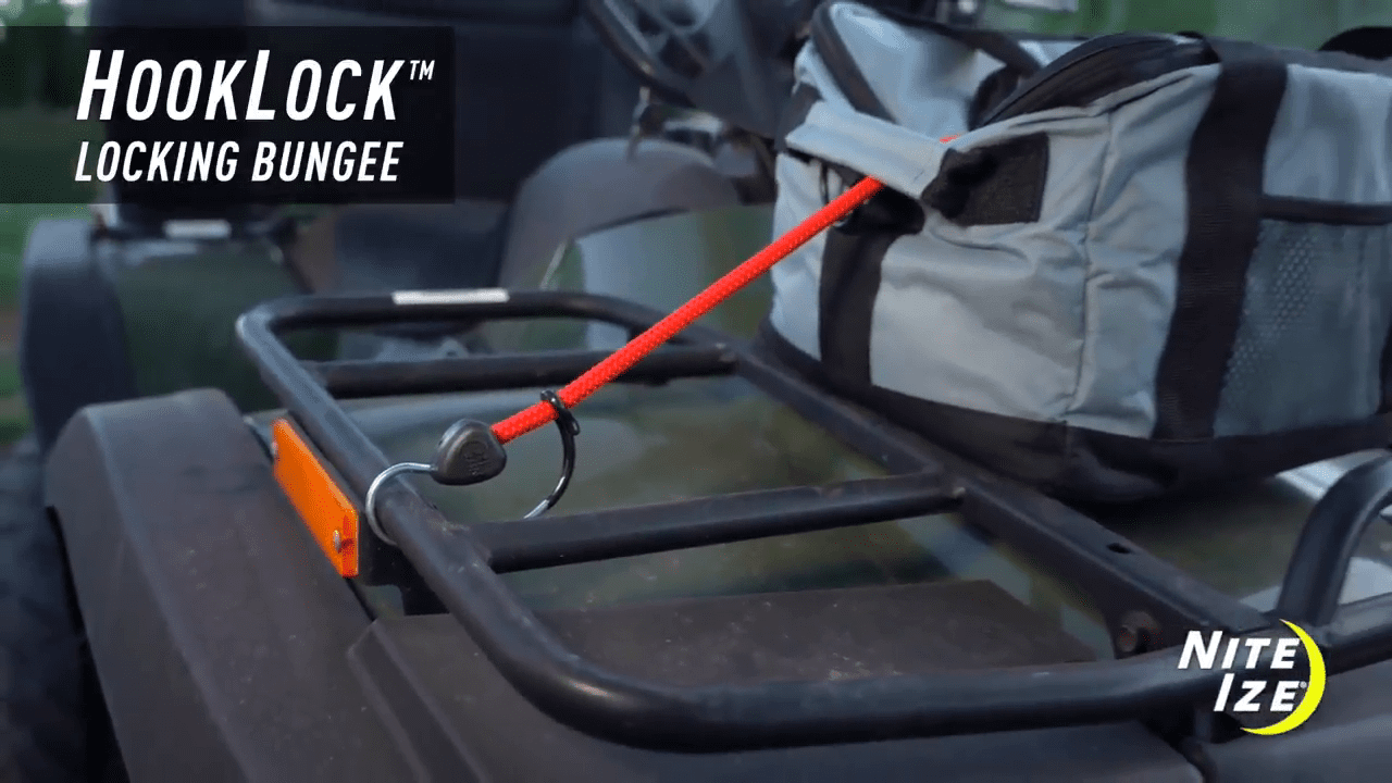 opplanet nite ize hooklock locking bungee video