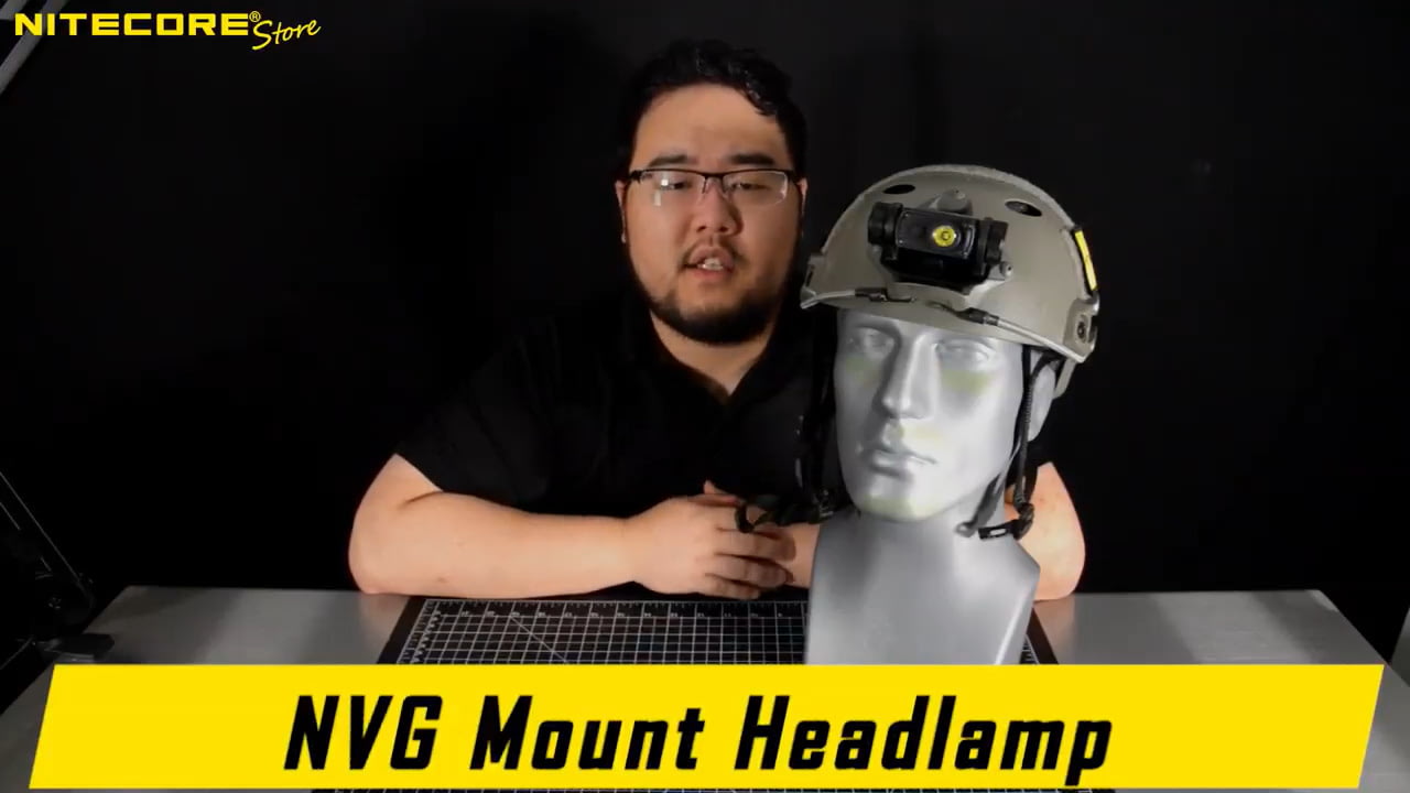 opplanet nitecore hc60m v2 1200 lumen nvg mountable rechargeable headlamp video
