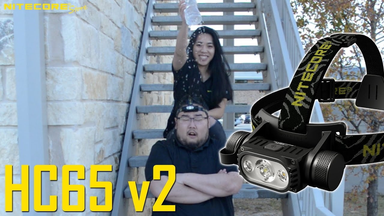 opplanet nitecore hc65 v2 1750 lumen rechargeable headlamp video