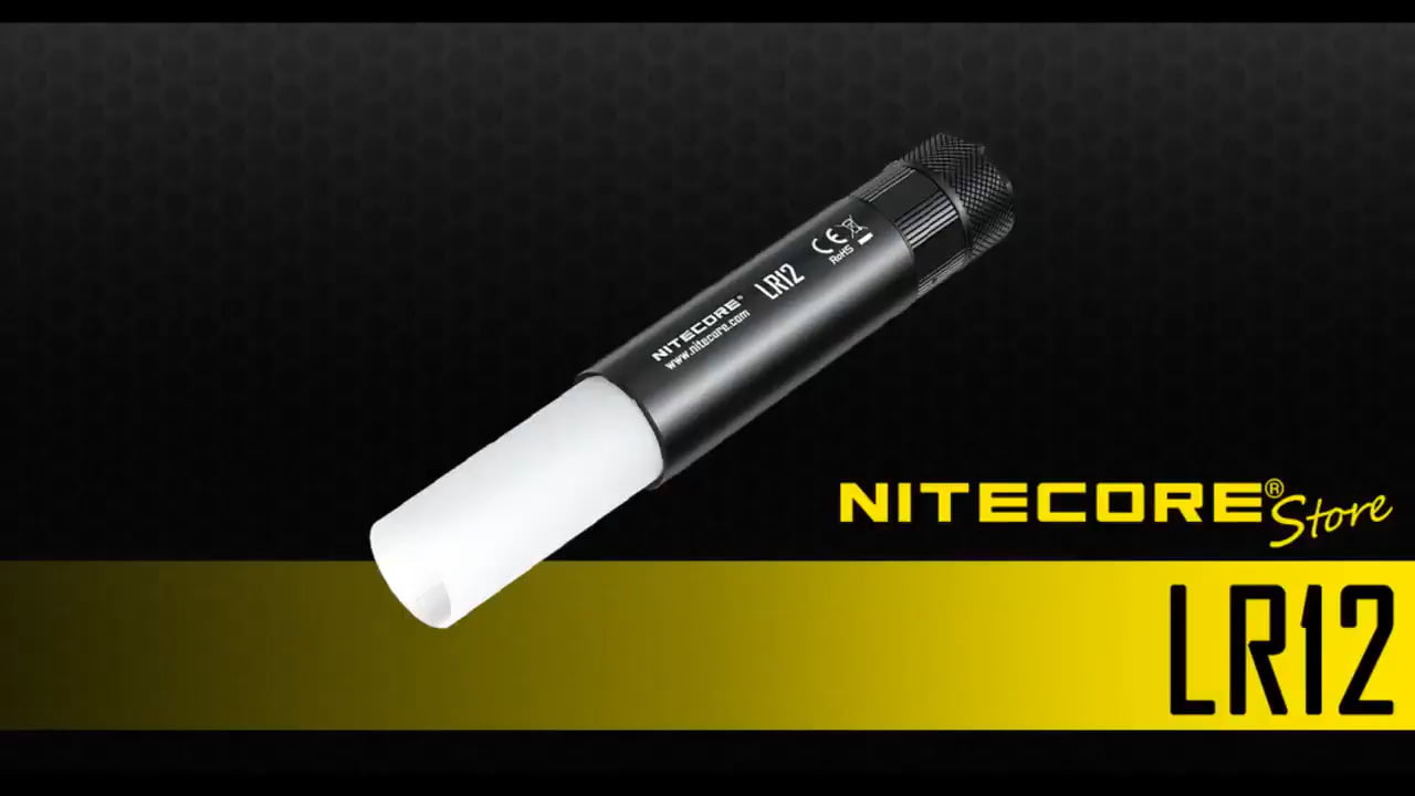 opplanet nitecore lr12 1000 lumen led 2 in 1 lantern flashlight video