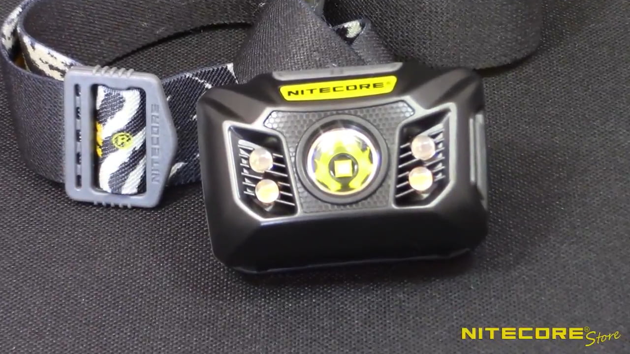 opplanet nitecore nu32 550 lumen led rechargeable headlamp with white and red beams video