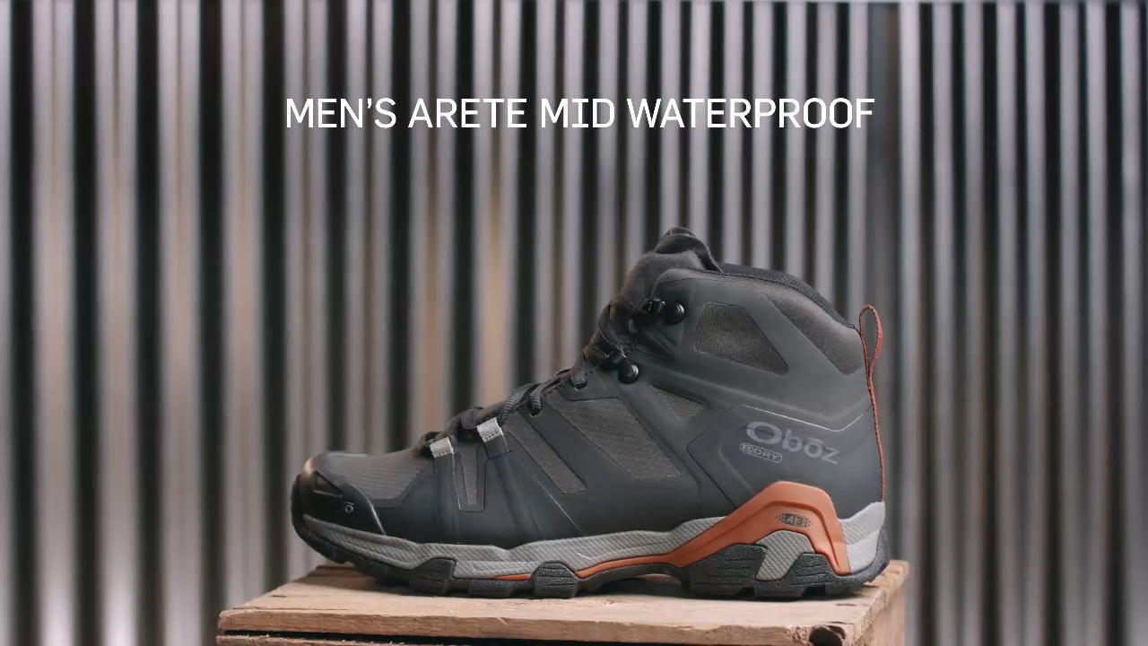 opplanet oboz arete mid b dry mens video
