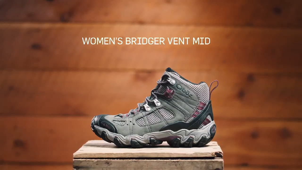opplanet oboz bridger vent mid womens video