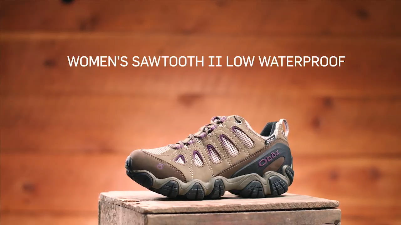 opplanet oboz sawtooth ii low b dry womens video
