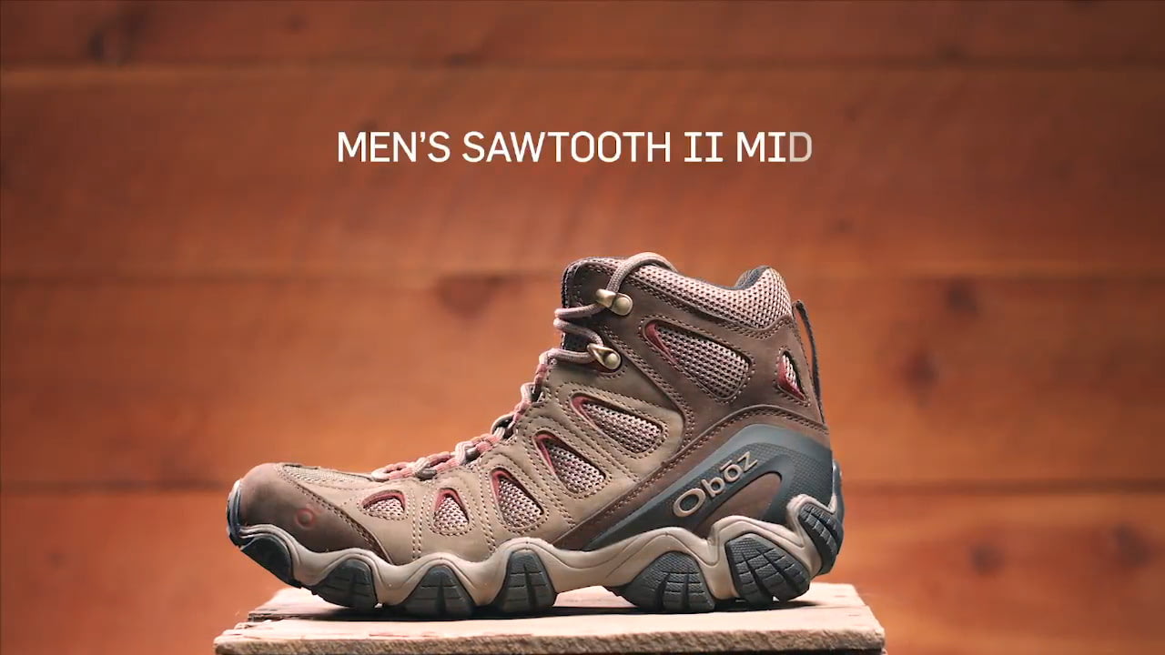 opplanet oboz sawtooth ii mid mens video