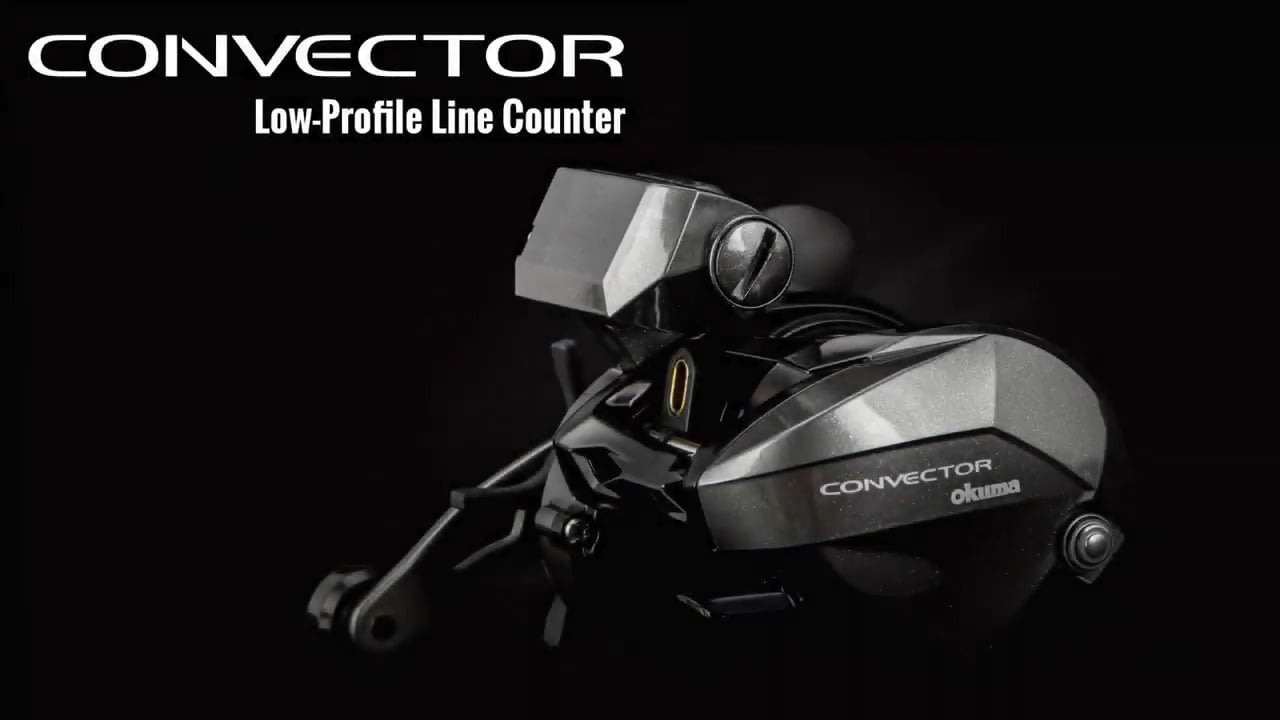 opplanet okuma fishing tackle convector low profile animation video