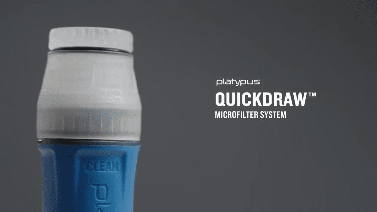 opplanet platypus quickdraw 1l filter video