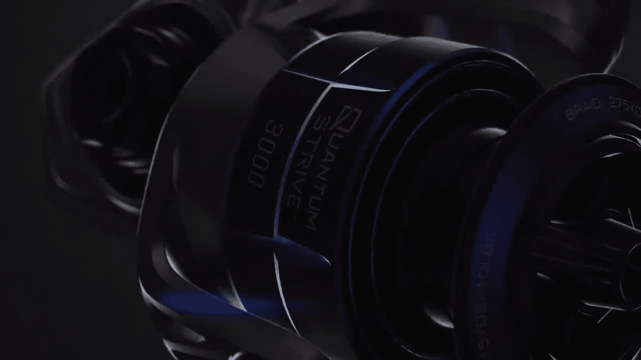 opplanet quantum strive spinning reel video