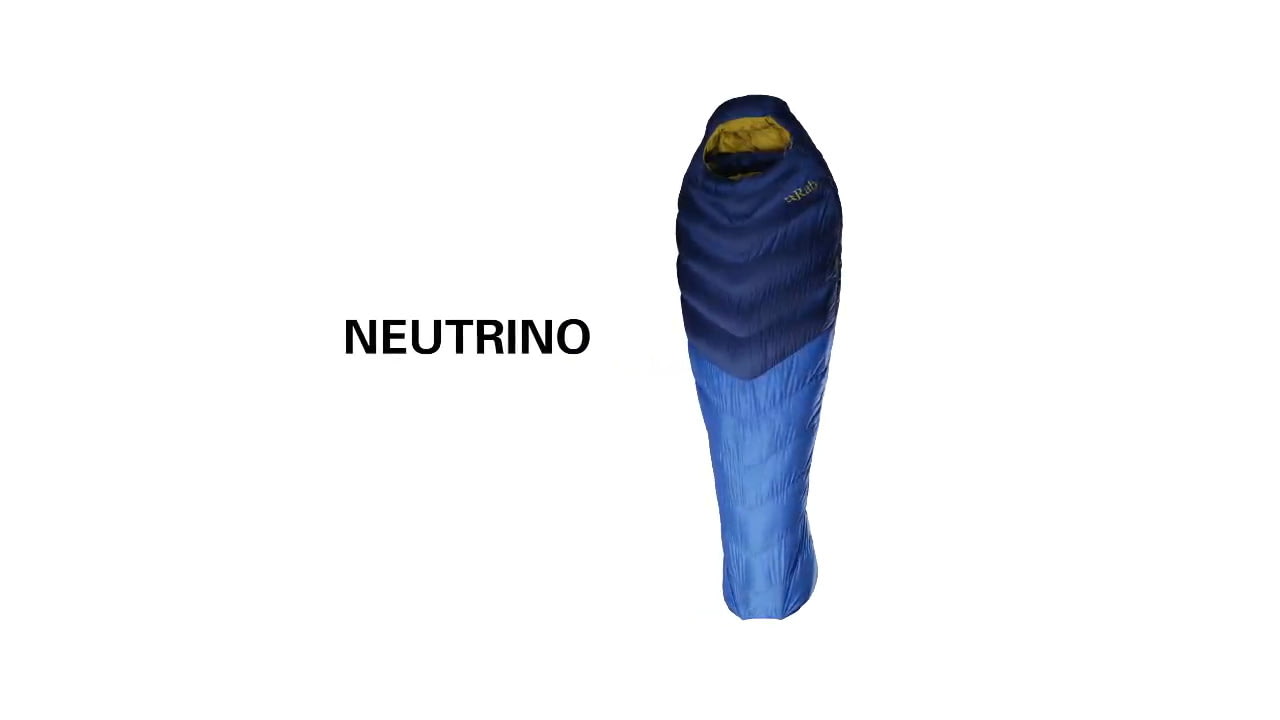 opplanet rab lab neutrino down sleeping bag collection video