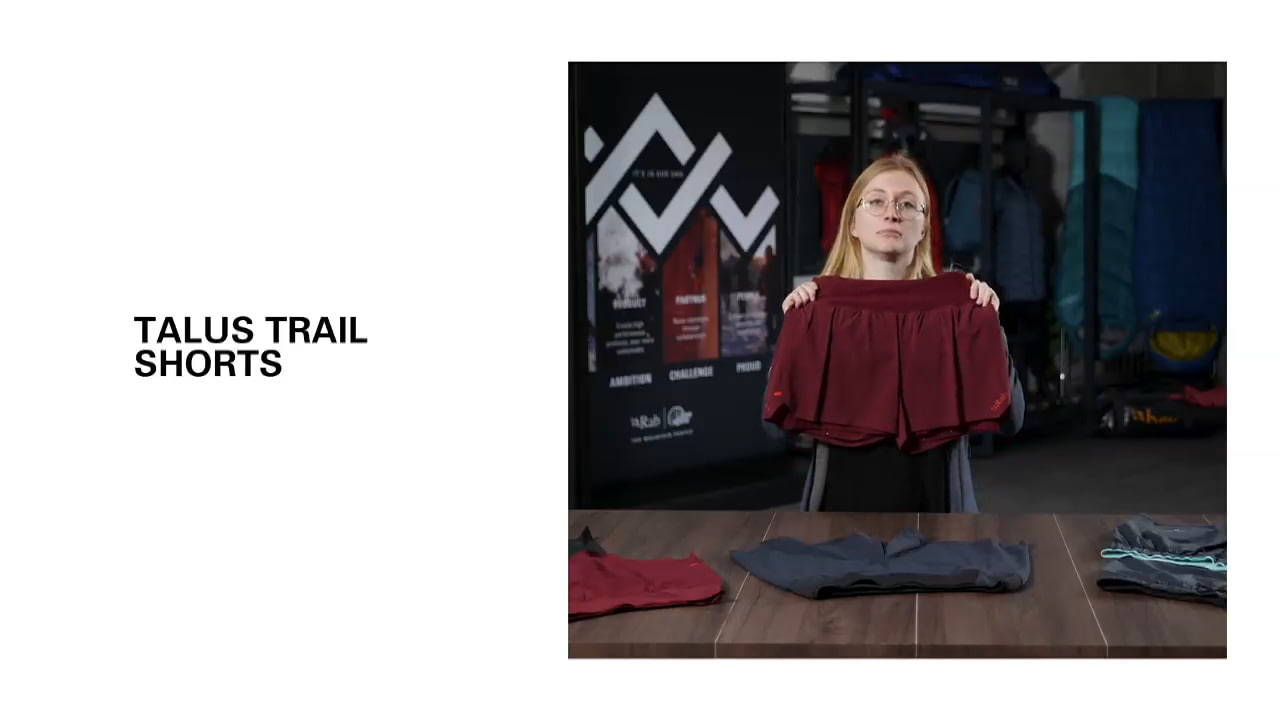 opplanet rab talus trail shorts video