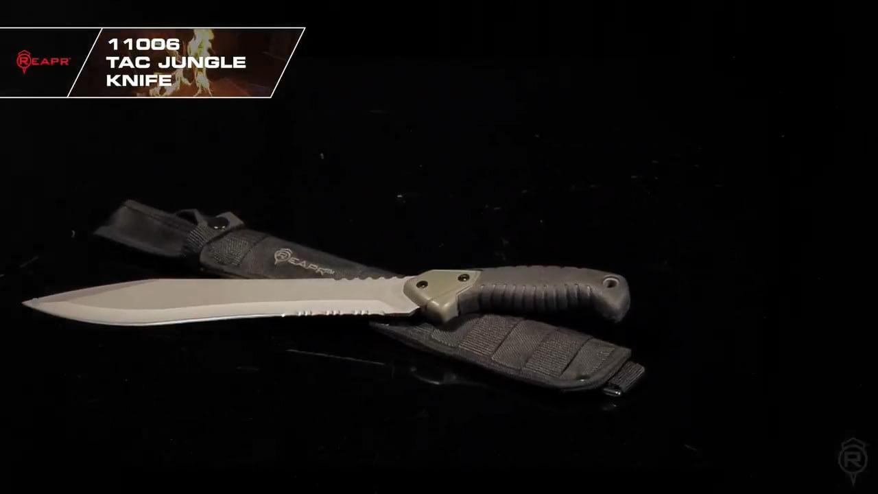 opplanet reapr 11006 tac jungle knife video