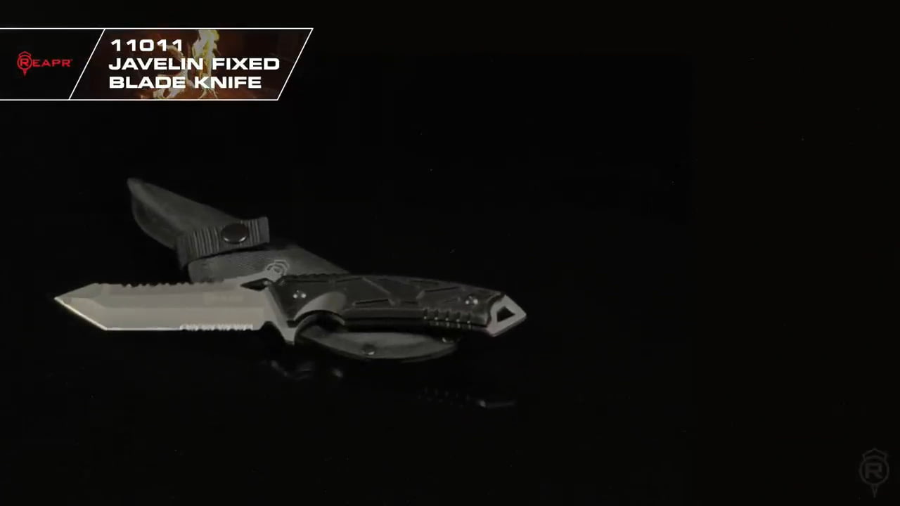 opplanet reapr 11011 javelin fixed knife video