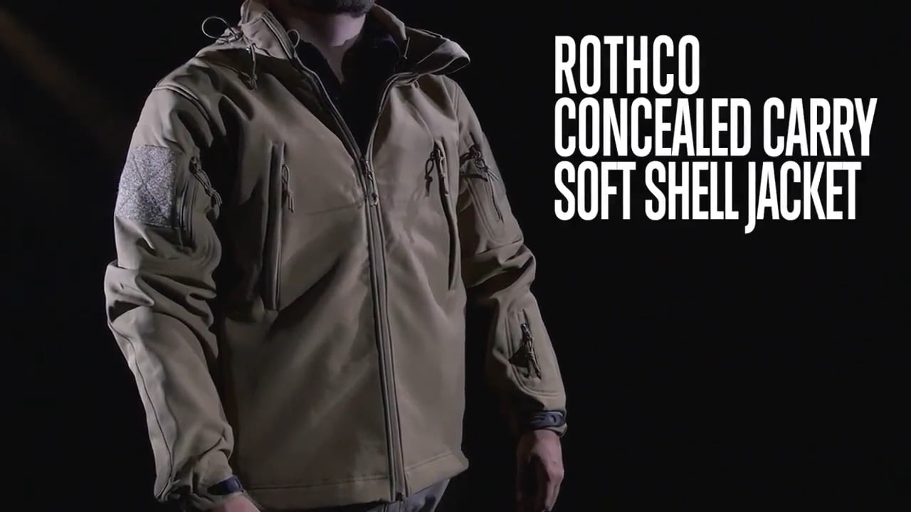 opplanet rothco product breakdown concealed carry soft shell jacket video