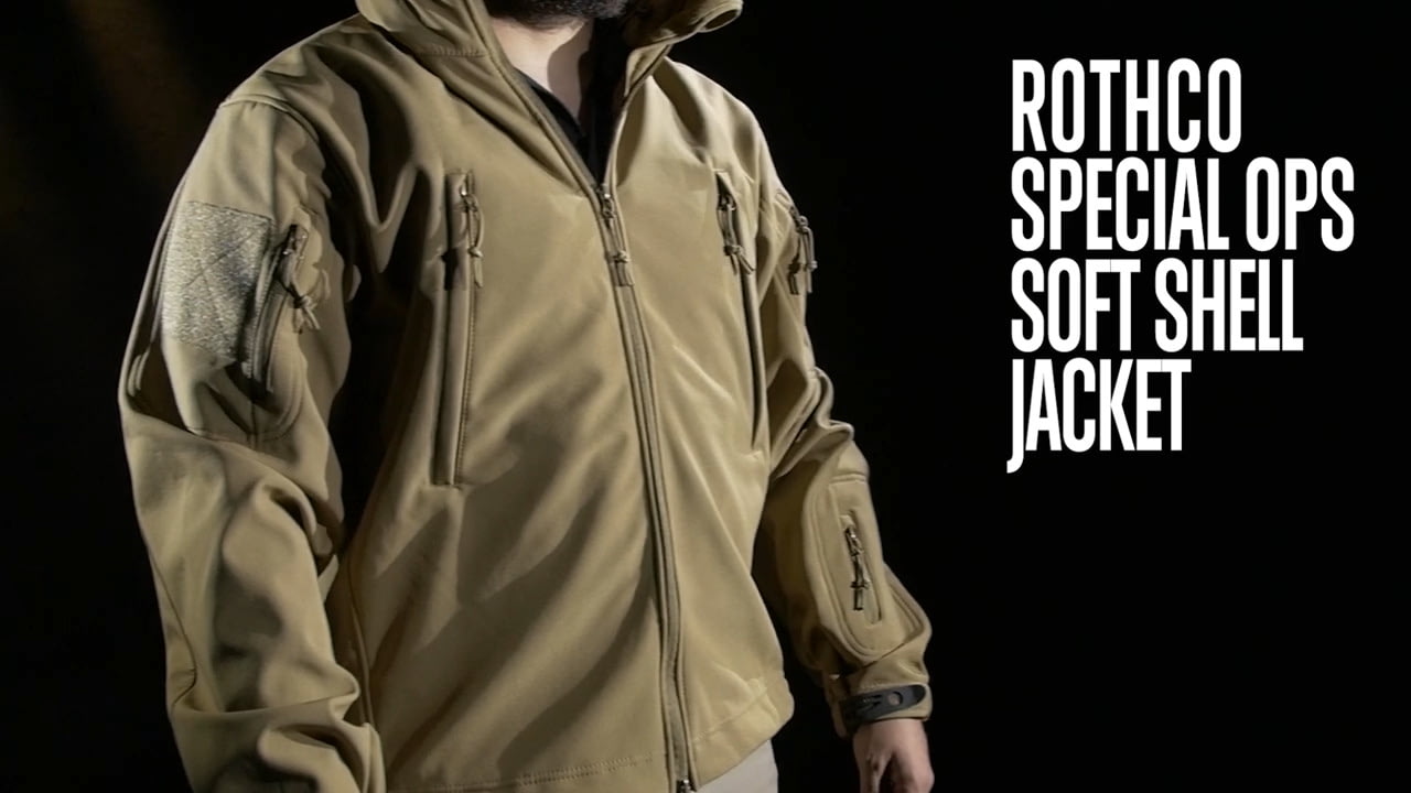 opplanet rothco product breakdown special ops tactical soft shell jacket video