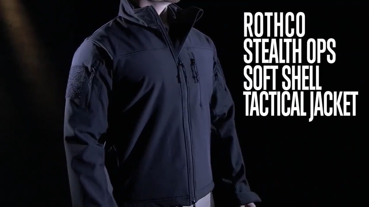 opplanet rothco product breakdown stealth ops soft shell tactical jacket video