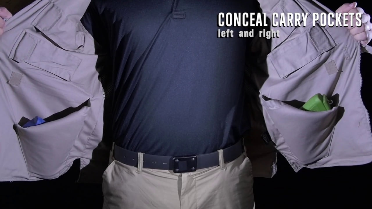 opplanet rothco product breakdwon plainclothes concealed carry vest video