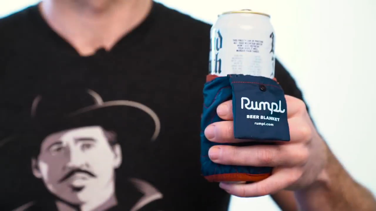 opplanet rumpl beer blanket video