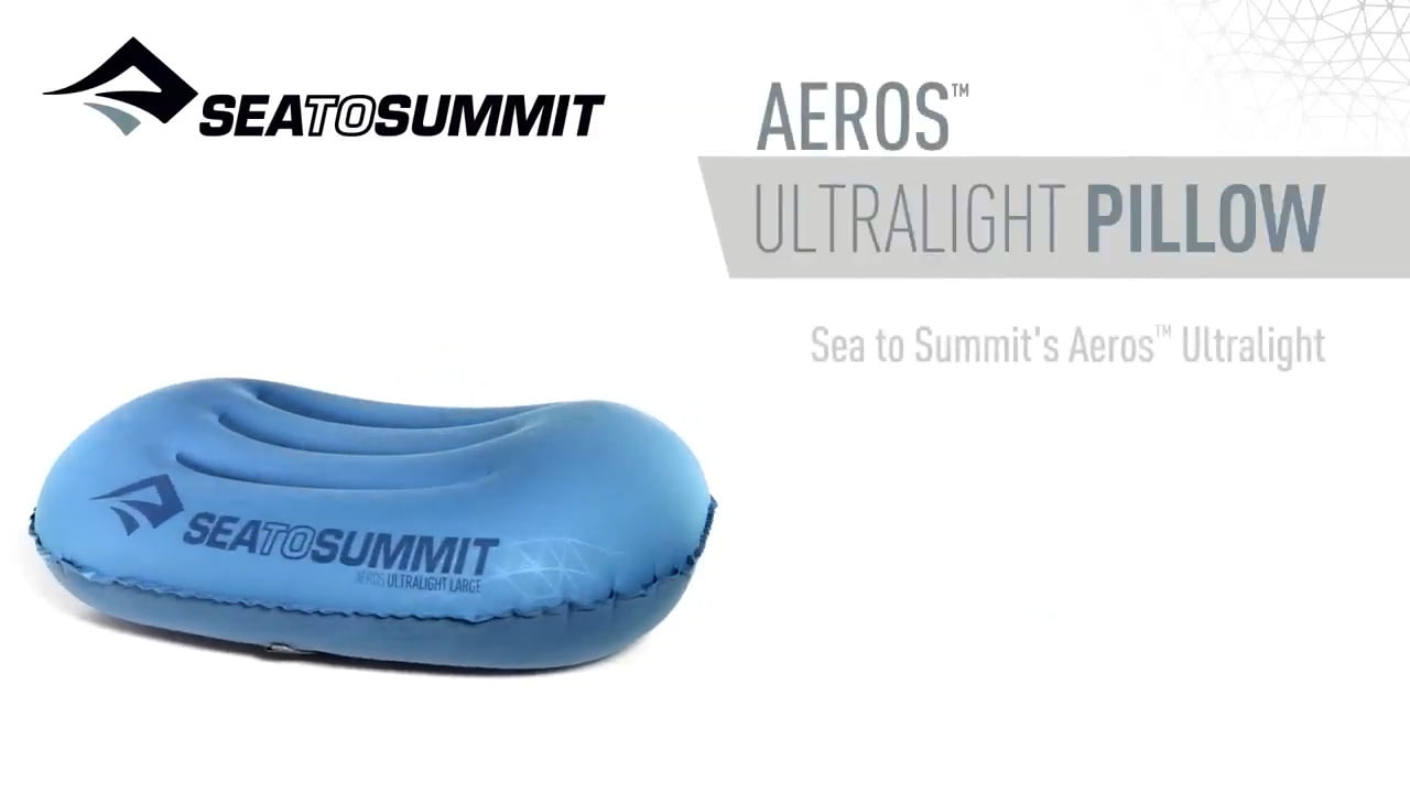 opplanet sea to summit aeros ultralight pillows video