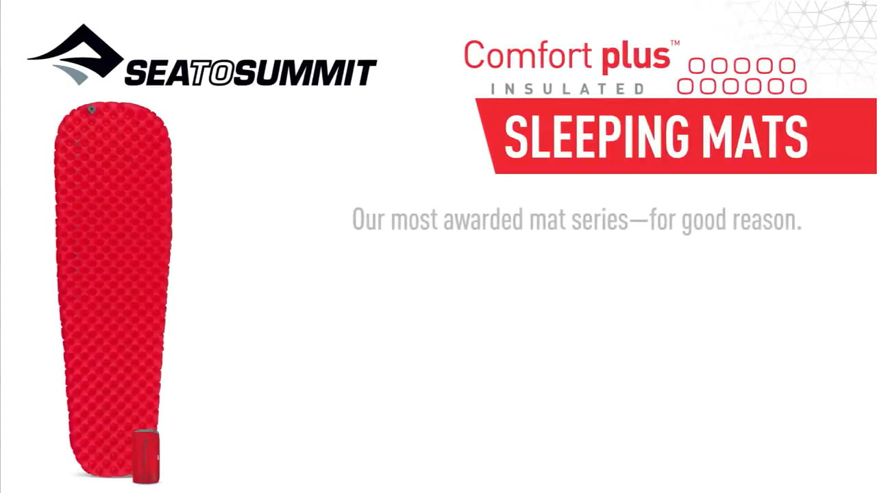 opplanet sea to summit comfort plus insulated sleeping mat video