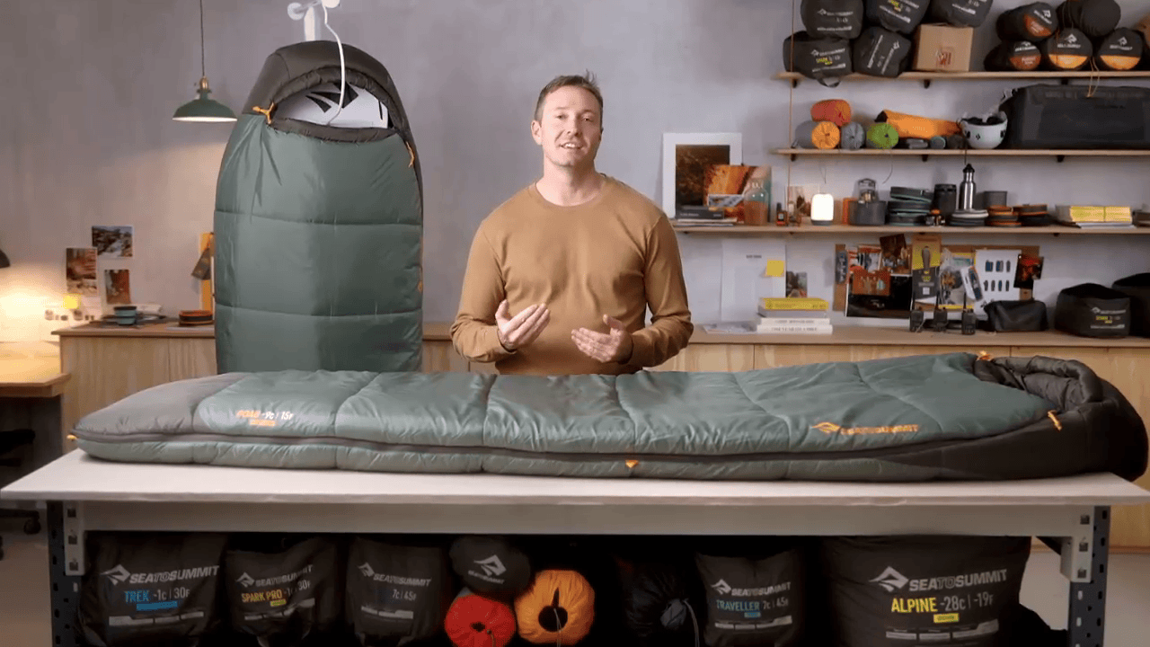 opplanet sea to summit product explainer boab synthetic sleeping bag video