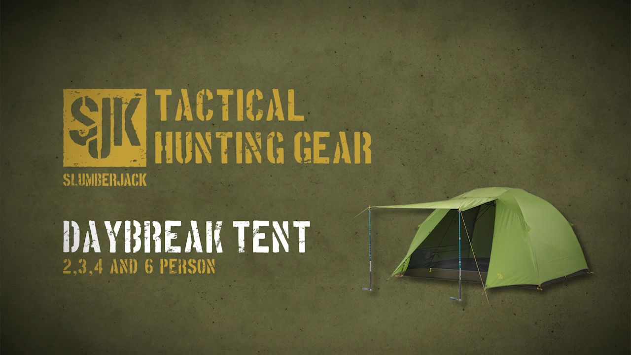 opplanet slumberjack daybreak 2 backpacking 3 season tent video