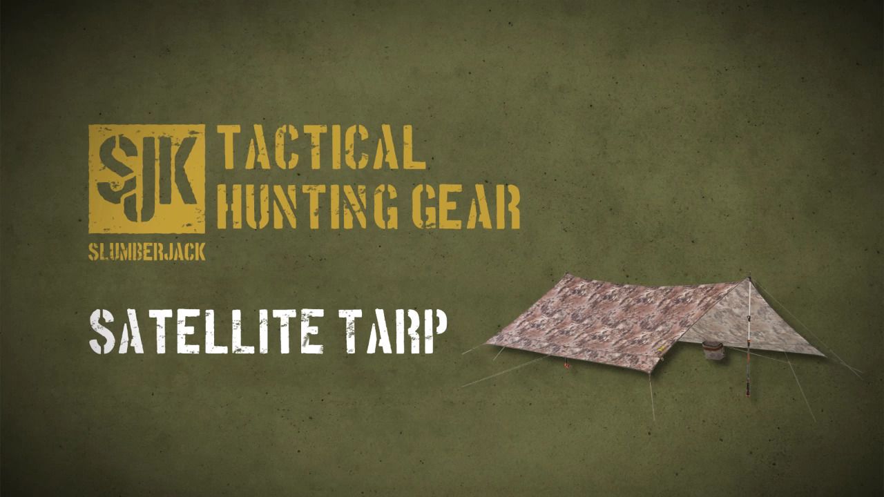 opplanet slumberjack satellite tarp video