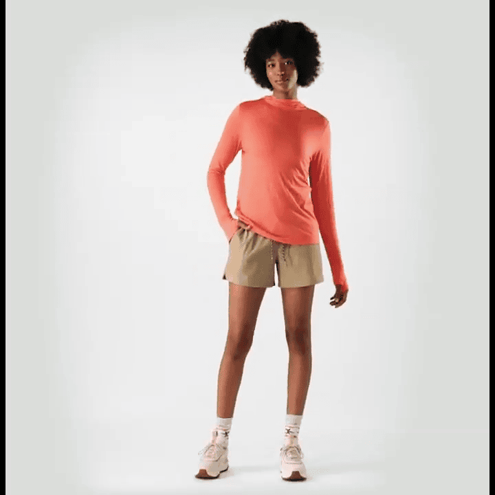opplanet smartwool merino 4in hike short womens video