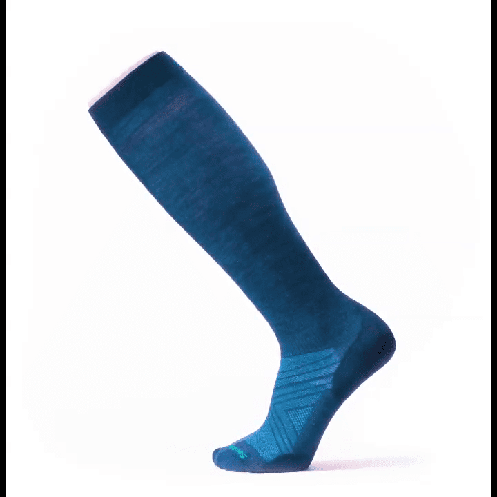 opplanet smartwool ski zero cushion extra stretch otc socks mens alpine blue video