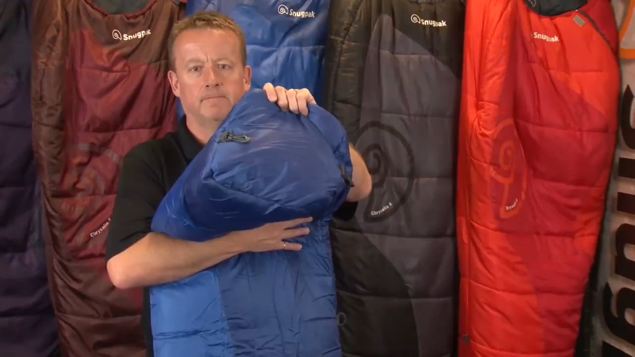 opplanet snugpak how to pack a sleeping bag video