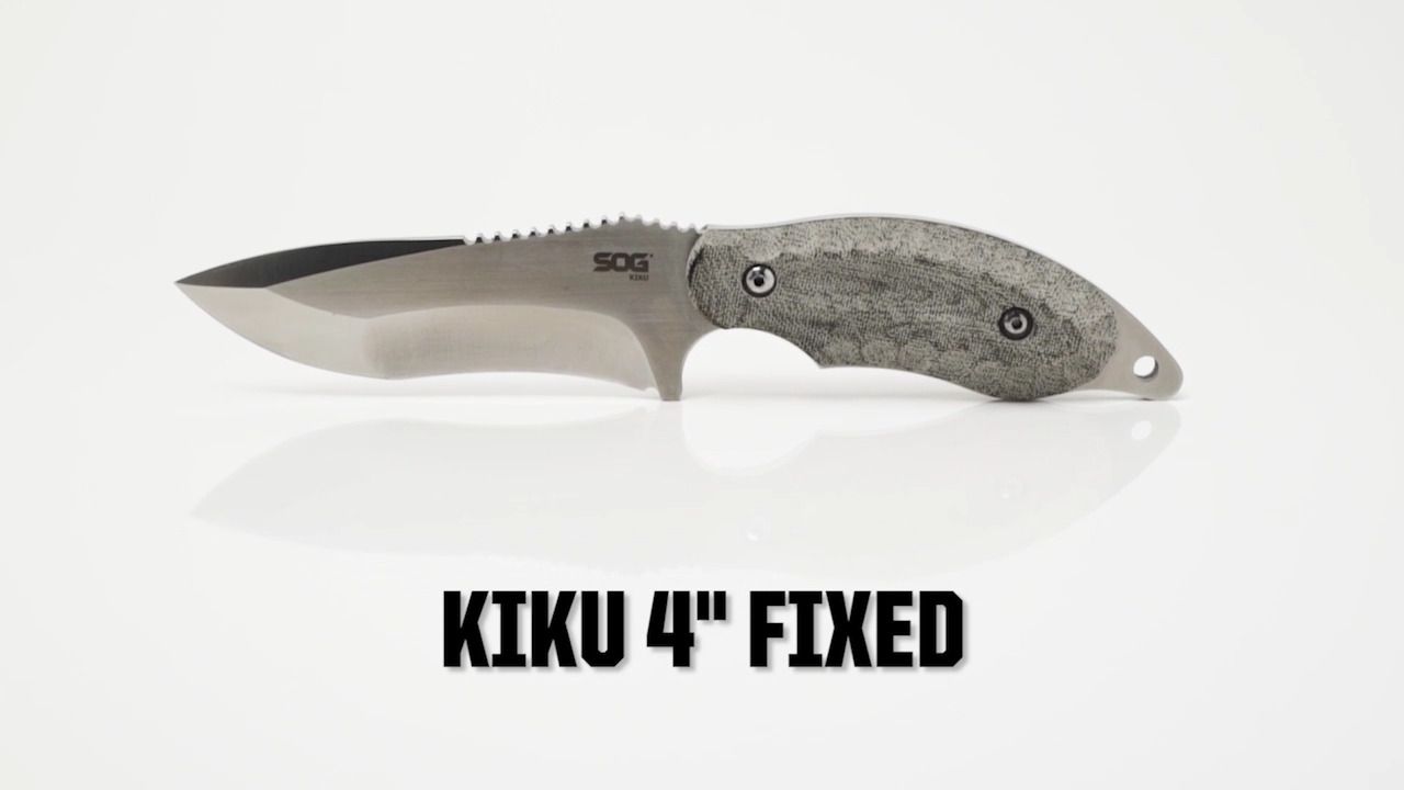 opplanet sog kiku 4in vg10 fixed blade knife video
