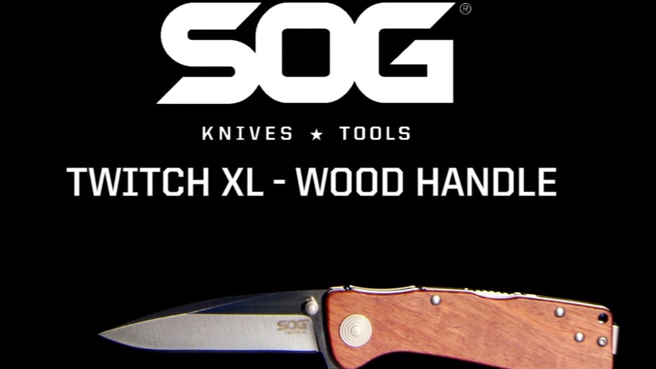 opplanet sog twitch xl wood satin folding knife video