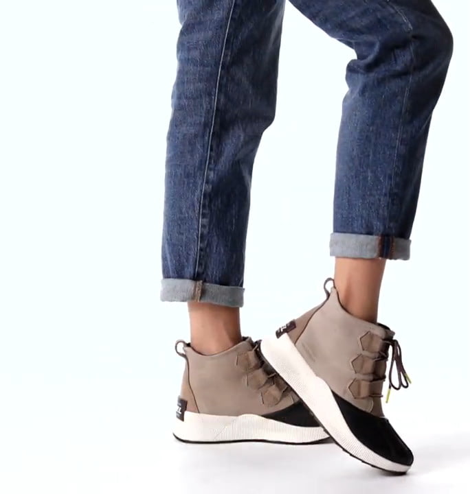 opplanet sorel out n about iii classic waterproof rain boot omega taupe black video