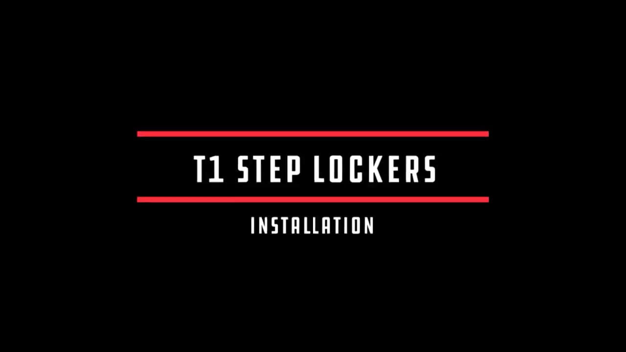 opplanet spark r d installing your t1 step lockers video