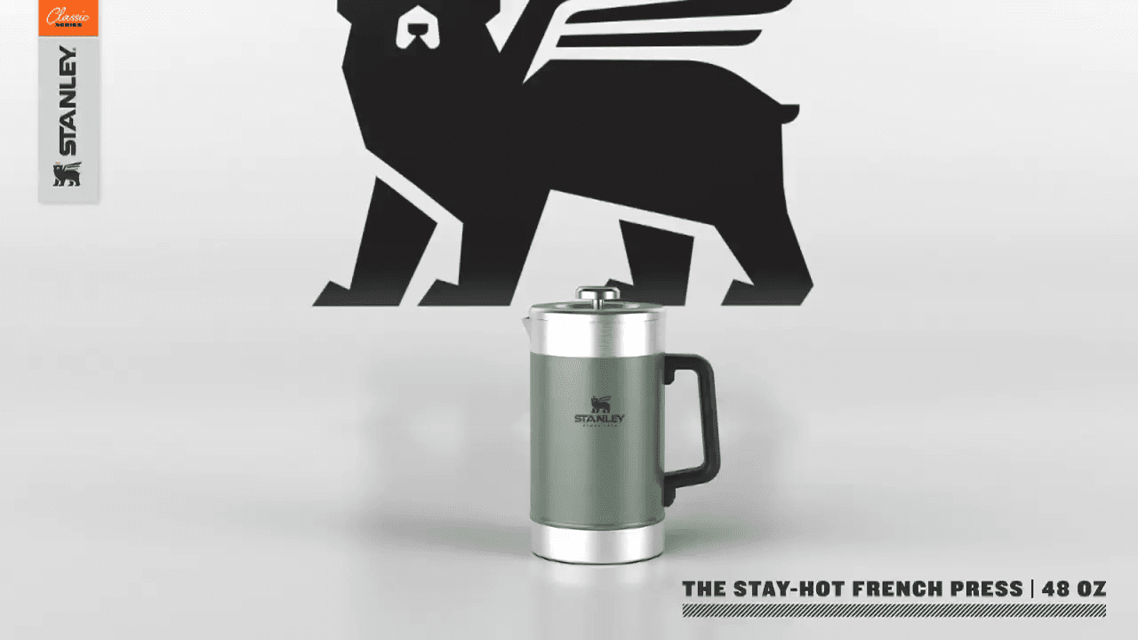 opplanet stanley the stay hot french press 48oz video