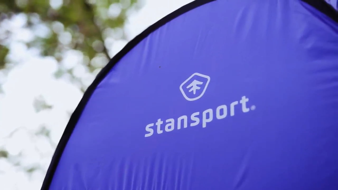 opplanet stansport pop up privacy shelters video