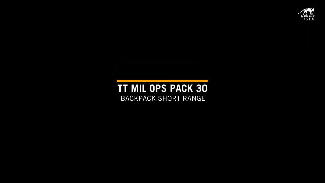 opplanet tasmanian tiger 30l mil ops pack video