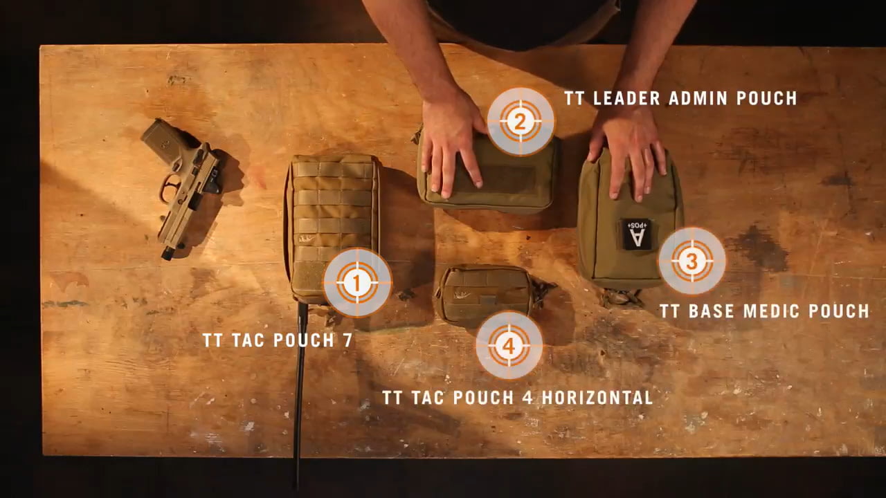 opplanet tasmanian tiger pouch combination leader admin pouch video
