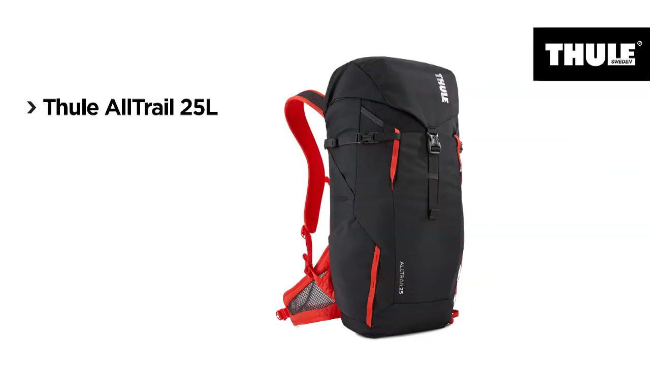 opplanet thule alltrail 25l hiking backpack video