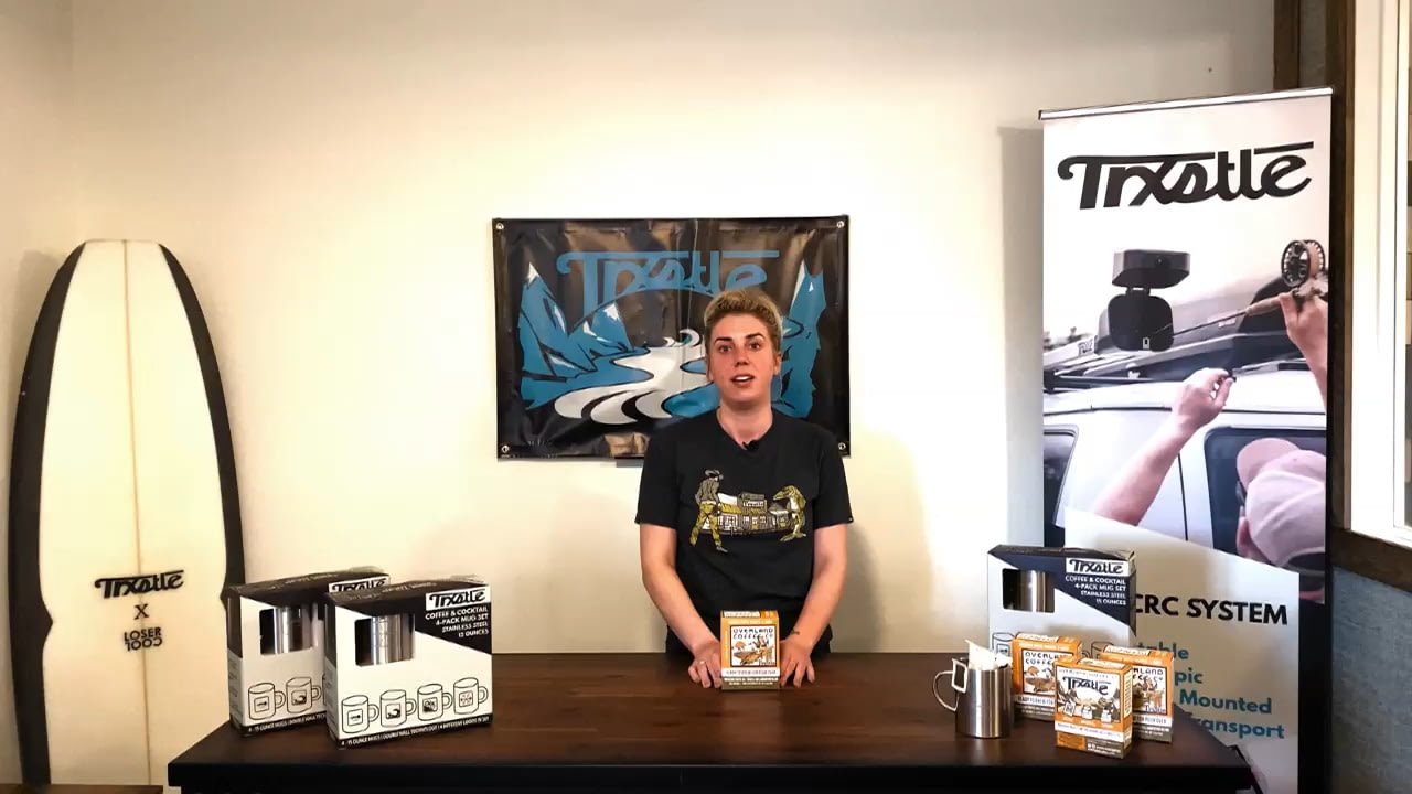 opplanet trxstle pour over coffee packets video