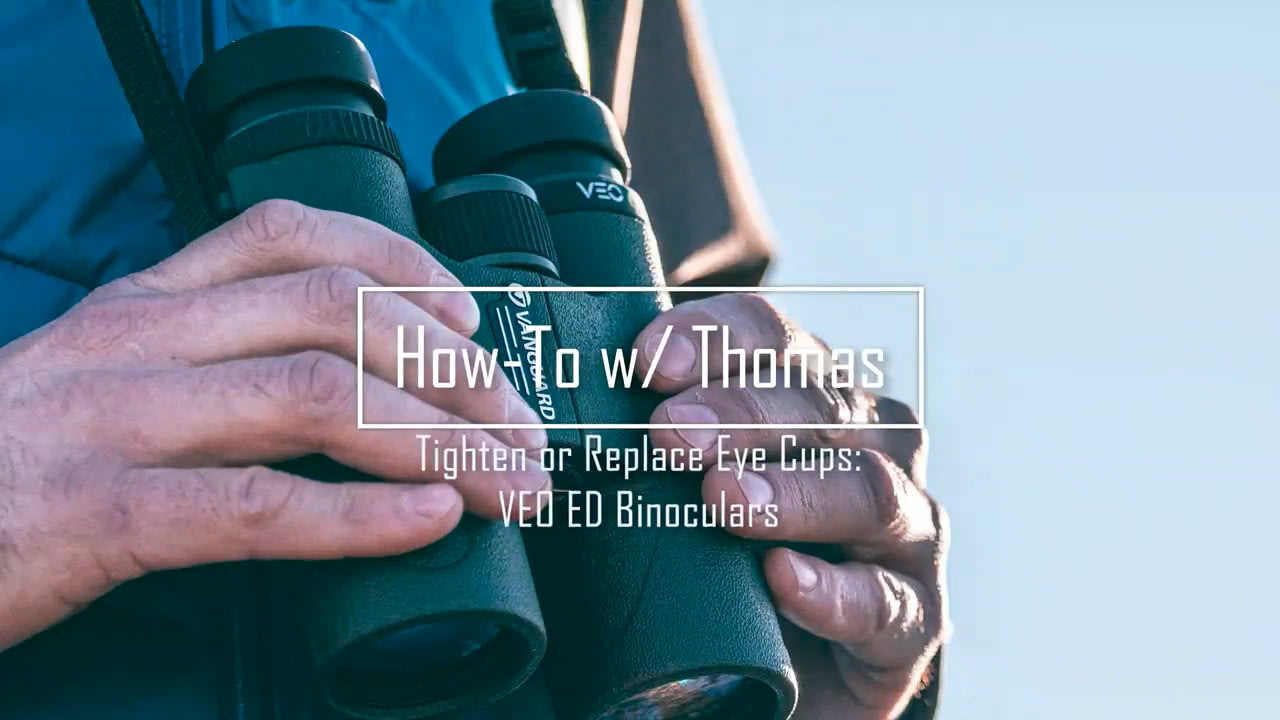 opplanet vanguard how to w thomas tighten or replace the eye cups on veo ed binoculars video