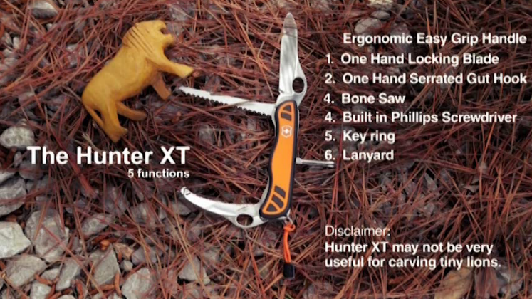 opplanet victorinox hunter xt folding knife flv